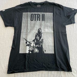 On The Run 2(OTR II) Tour Shirt Beyonce Jay-Z